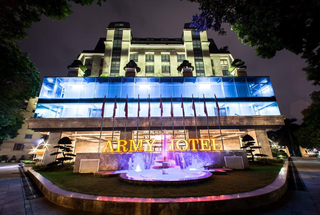Army Hotel Hanoi Exteriör bild