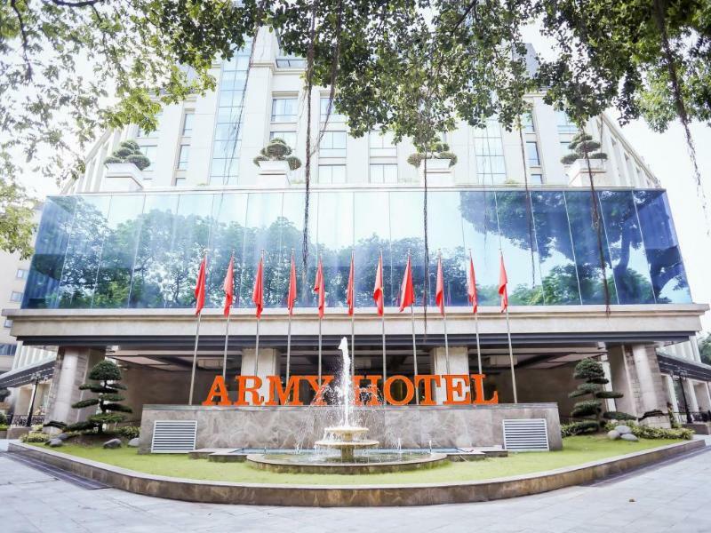 Army Hotel Hanoi Exteriör bild